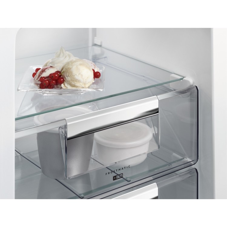 Refurbished AEG SCE818E6TS 253 Litre 70/30 Freestanding Frost Free Fridge Freezer