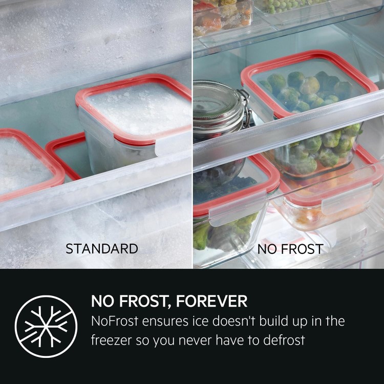 AEG 8000 Series 244 Litre 70/30 Integrated Fridge Freezer