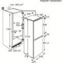 AEG SCS51810S1 50-50 Integrated Fridge Freezer