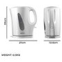 Daewoo Essentials 1.7L Fast Boiling Electric Kettle - White