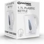 Daewoo Essentials 1.7L Fast Boiling Electric Kettle - White