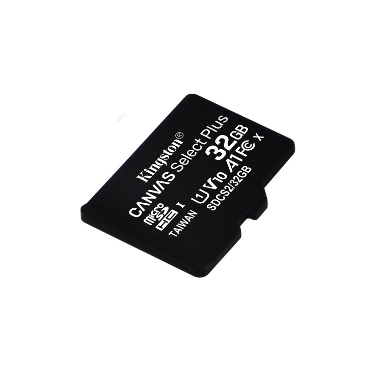 Kingston Canvas Select Plus 32GB UHS-I Micro SD Memory Card + SD Adapter