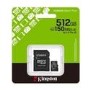 Kingston Canvas Select Plus 512GB microSDXC UHS-I Memory Card + microSD to SD adapter