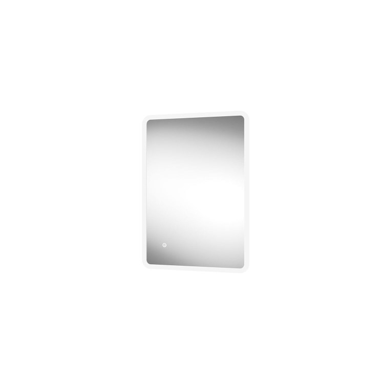 GRADE A1 - Rectangular LED Bathroom Mirror Ultra Slim 700 x 500mm - Sensio Libra