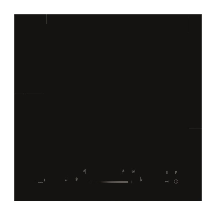 Smeg 77cm 4 Zone Ceramic Hob