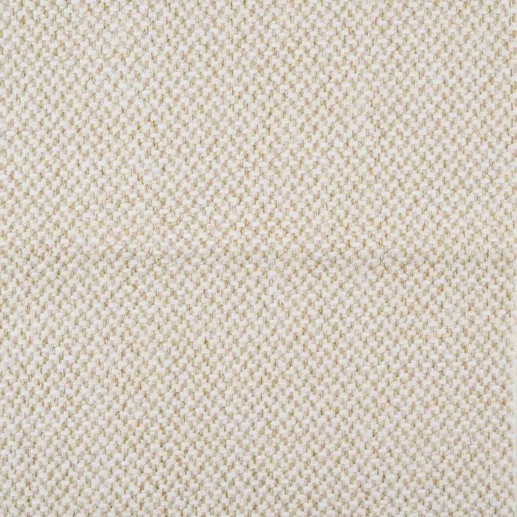 Cream Upholstered Double Ottoman Bed with Scalloped Headboard - Siena