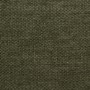 Green Chenille King Size Ottoman Bed with Scalloped Headboard - Siena