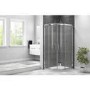 GRADE A1 - 800 x 900 Offset Quadrant Sliding Shower Enclosure - 6mm Easy Clean Glass -Taylor & Moore
