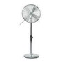 Refurbished electriQ 16 InchChrome Pedestal Fan with Adjustable Stand and Oscillation Function
