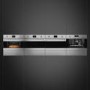 Refurbished Smeg Classic SF4390MCX 40L 1000W Compact Integrated Combination Microwave Oven Stainless Steel