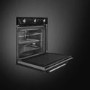 Refurbished Smeg SF6905N1 Victoria Electric Single Oven - Black