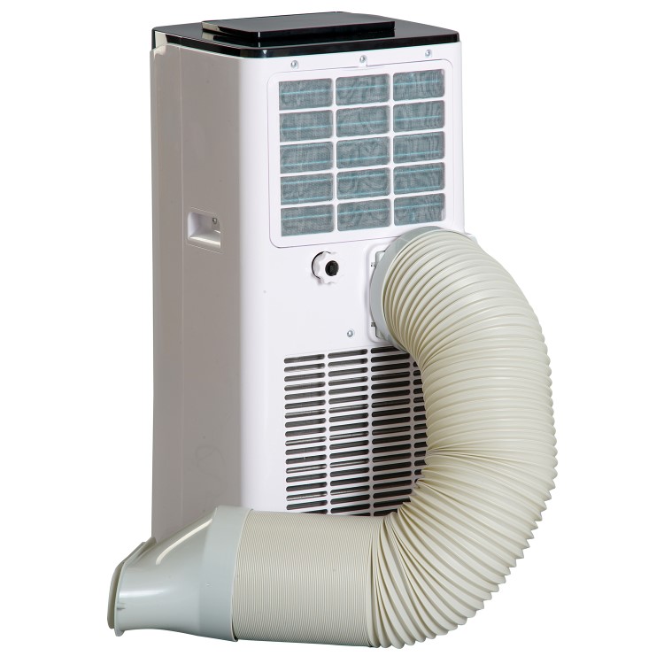 GRADE A1 - Amcor SF8000E Portable Air Conditioner for rooms up to 18 sqm with digital  thermostat