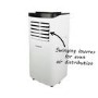 Refurbished Amcor 7000 BTU Slim & Portable Air Conditioner for rooms up to 18 sqm 