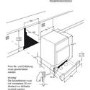 AEG 93 Litre Integrated Under Counter Fridge- White