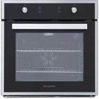 Montpellier SFO67MBX 65L Single Built In Electric Oven With Soft Close Door