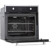 Montpellier SFO67MBX 65L Single Built In Electric Oven With Soft Close Door
