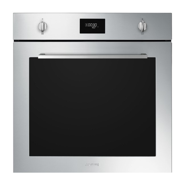 Smeg Cucina Pyrolytic Self Cleaning Single Oven - Stainless Steel