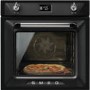 Smeg SFP6925NPZE1 60cm Victoria Multifunction Pyroltic Single Oven Black