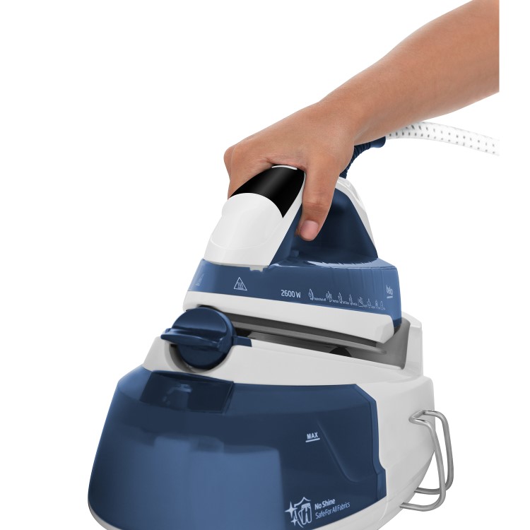 Beko SGA7124B SteamXtra SmartStation Steam Generator Iron - White & Blue