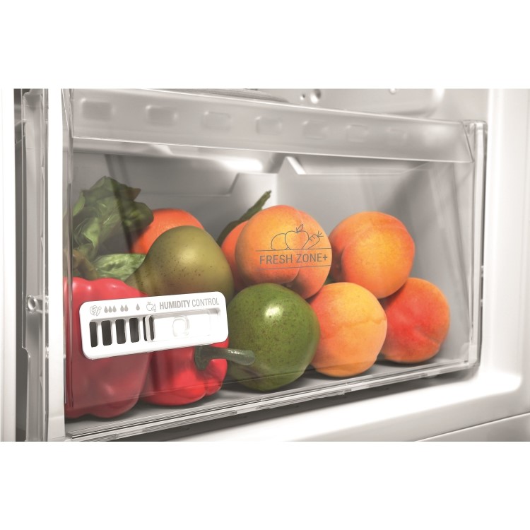 Refurbished Hotpoint SH6A2QGR Freestanding 322 Litre Larder Fridge Graphite