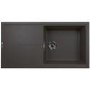 De Santii SHARD100 100cm Single Bowl Granite Kitchen Sink