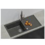 De Santii SHARD100 100cm Single Bowl Granite Kitchen Sink