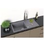 De Santii SHARD100 100cm Single Bowl Granite Kitchen Sink