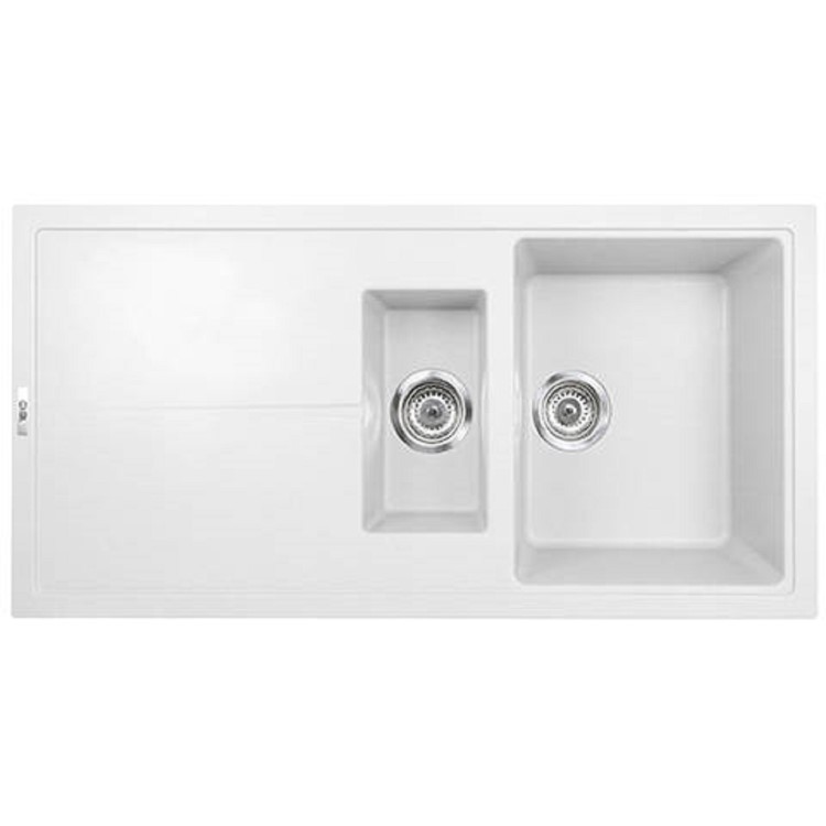 De Santii SHARD150 1.5 Bowl 100cm Granite Kitchen Sink