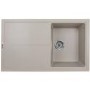 Single Bowl Inset Stone Granite Kitchen Sink 860mm - Essence