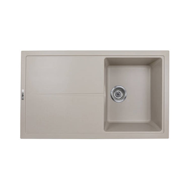 Single Bowl Inset Stone Granite Kitchen Sink 860mm - Essence
