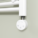 White electriQ 600W Smart Wi-Fi Thermostatic Heating Element for Electric & Dual-Fuel Radiators and Towel Rails – Plug-In or Hardwired