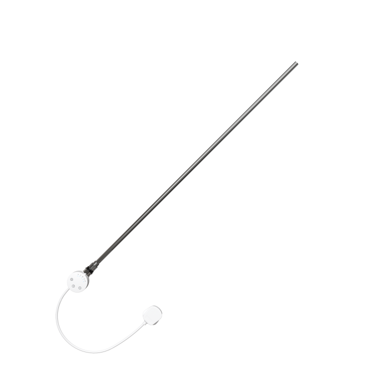 White electriQ 800W Smart Wi-Fi Thermostatic Heating Element for Electric & Dual-Fuel Radiators and Towel Rails – Plug-In or Hardwired