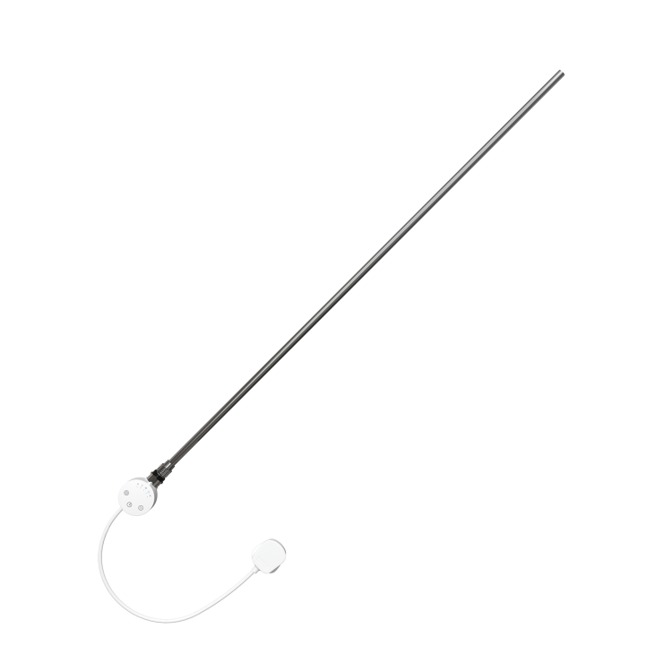 White electriQ 1000W Smart Wi-Fi Thermostatic Heating Element for Electric & Dual-Fuel Radiators and Towel Rails – Plug-In or Hardwired