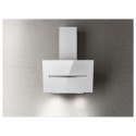 SHY-WH-60 Elica Shy 60cm Angled Cooker Hood - White Glass