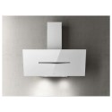SHY-WH-90 Elica Shy 90cm Angled Cooker Hood - White Glass