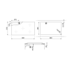 Smeg SI2M7953DW 90cm White Glass Induction Hob