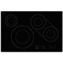 Refurbished Smeg SI3842B 77cm 4 Zone Induction Hob with Bevelled Edge