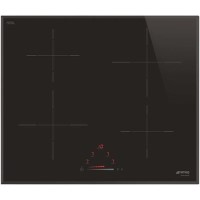 Refurbished Smeg SI4642B 60cm 4 Zone Induction Hob with Bevelled Edge