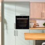 Refurbished Hotpoint Class 4 Air Fry SI4S854CBL Single Built In Electric Oven with Active Steam Black