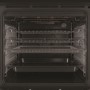 Refurbished Hotpoint Class 4 Air Fry SI4S854CBL Single Built In Electric Oven with Active Steam Black