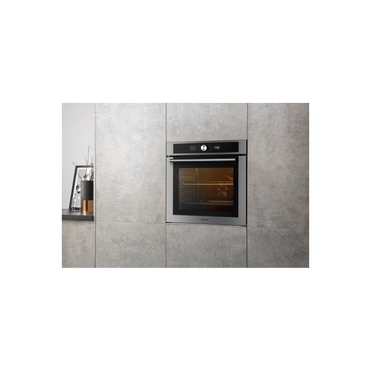 Hotpoint Self Cleaning Electric Single Oven - Stainless Steel