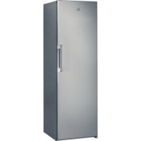 Refurbished Indesit SI61S1 Freestanding 323 Litre Tall Larder Fridge Silver 