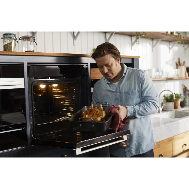Refurbished Hotpoint SI6864SHIX 60cm Single Built In Electric Oven Stainless Steel