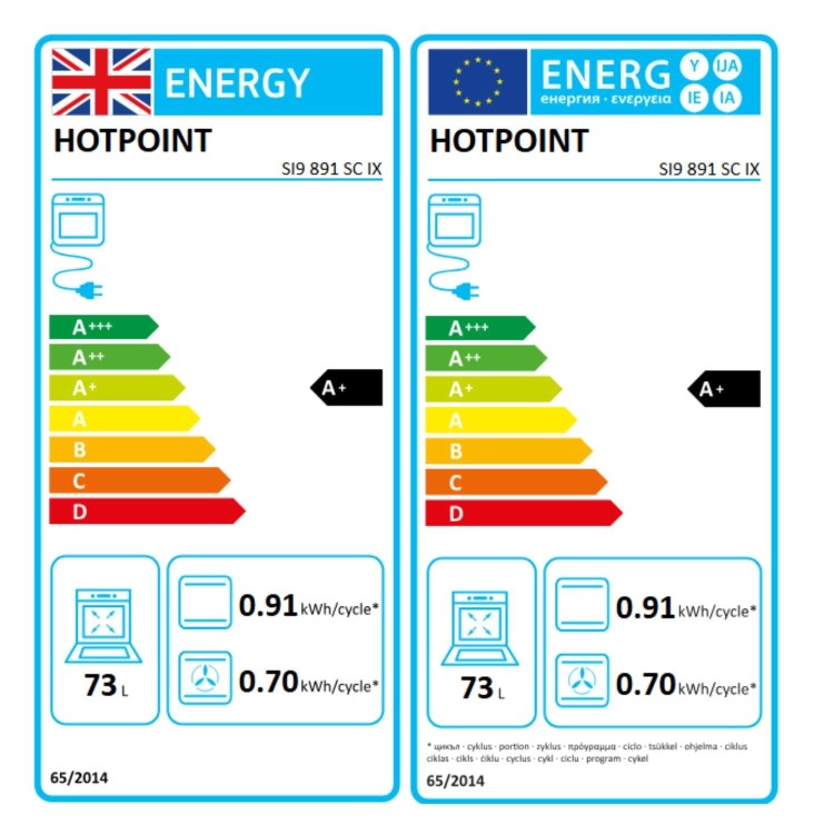Hotpoint Class 9 SI9891SCIX Electric Single Oven - Stainless Steel