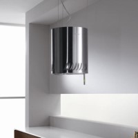Elica SIENNA Ceiling Mounted 248mm Island Cooker Hood - Stainless Steel