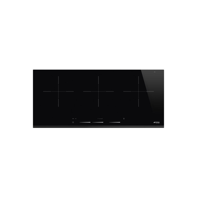 Refurbished Smeg SIH7933B 90cm 3 Zone Induction Hob with Slider Touch Controls