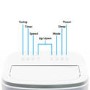 electriQ 16000 BTU Quiet Portable Air Conditioner - for large rooms up to 42 sqm