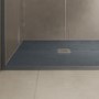 1200x800mm Rectangular Shower Tray – Slimline 27mm – Stone Resin – Anti-Slip – Anthracite – Sileti