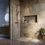 1200x800mm Rectangular Shower Tray – Slimline 27mm – Stone Resin – Anti-Slip – Sand – Sileti