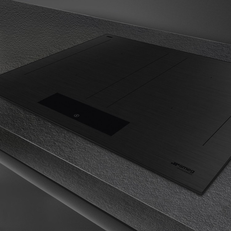 Smeg 60cm 5 Zone Induction Auto-Vent 2.0 Hob - Matt Black